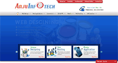 Desktop Screenshot of anjuinfotech.com
